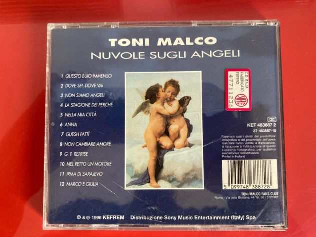 CD Nuvole sugli Angeli toni malco