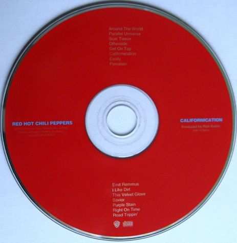 CD RED HOT CHILI PEPPERS - Californication