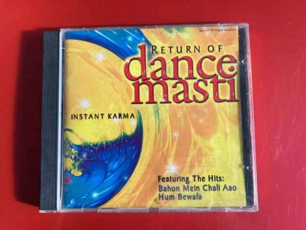 CD Return of dance masti instant karma