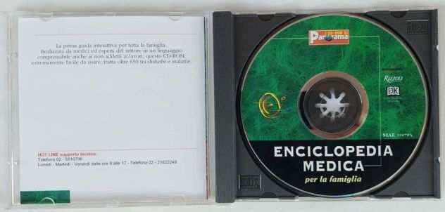 CD-ROM WIN 95 ENCICLOPEDIA MEDICA PER LA FAMIGLIA, 1996 I CD-ROM DI PANORAMA