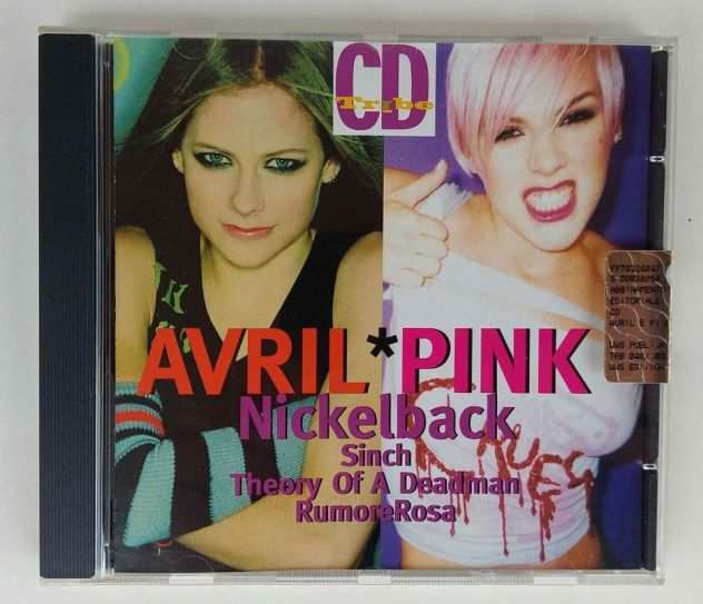 CD Tribe Compilation Avril Pink Tribe Nickelback Sinch Etichetta TRB00482002
