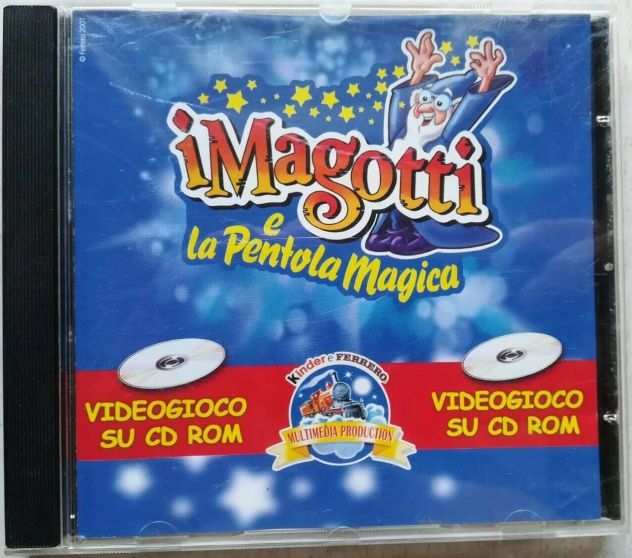 CD Videogioco PC Kinder Ferrero - I Magotti e la Pentola Magica