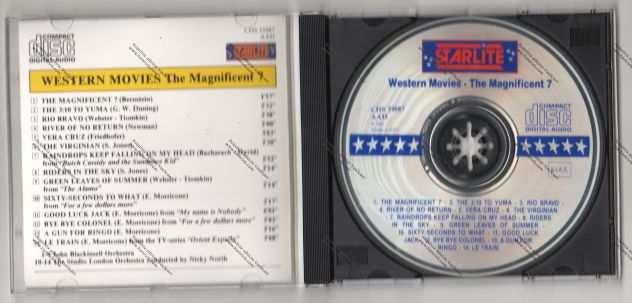 CD WESTERN MOVIES - THE MAGNIFICENT 7 -