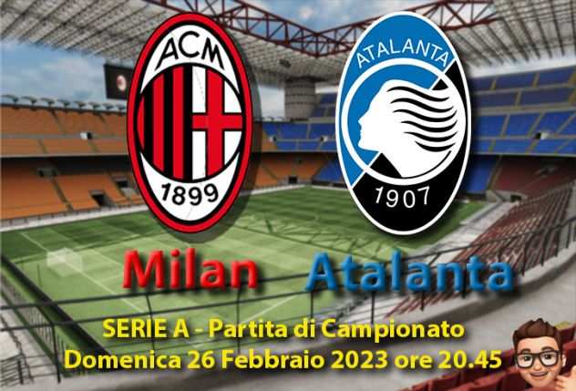 Cedo da 1 a 4 Biglietti PDF - 3deg Anello BLU - Serie A MILAN-ATALANTA