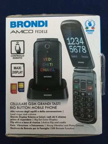 Cellulare Brondi Amico Fedele per anziani