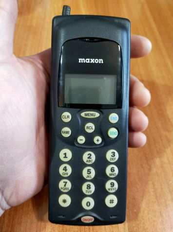 Cellulare Etacs Maxon del 1995. Telefono rarissimo.