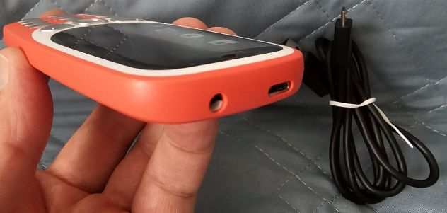 Cellulare Nokia 3310 modello TA 1006 dual sim formato nano, colore arancione