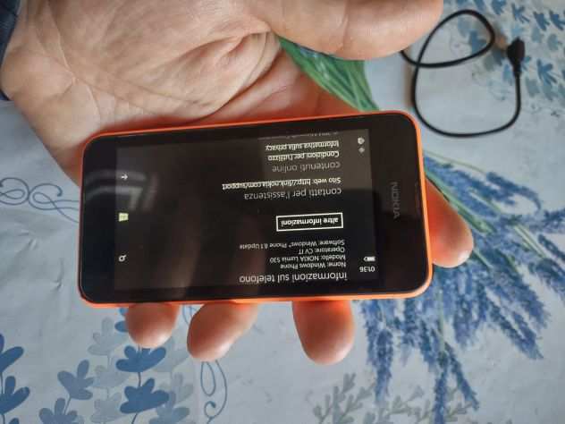 Cellulare smartphone Nokia Lumia 530 perfetto
