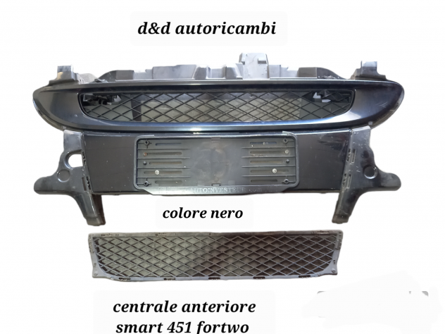 Centrale mascherina anteriore smart 451 fortwo