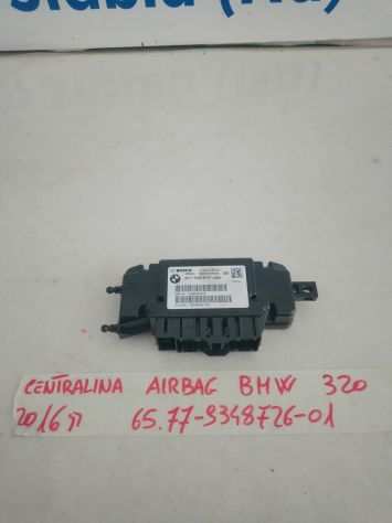centralina airbag bmw 320 02850125186577-9348726-01 anno 2016