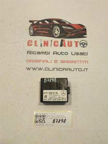 CENTRALINA ALLARME MERCEDES SLK W171 2deg Serie A2118209126 271944 (0411)