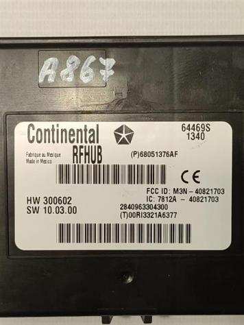 CENTRALINA ANTENNA FIAT Freemont 1deg Serie 68051376AF (11)