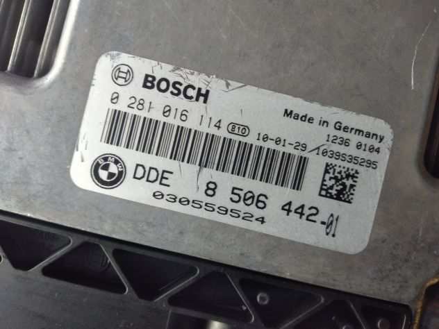 CENTRALINA CONTROLLO MOTORE BMW X1 2.0D 0281016114 Bosch EDC17CP02 O71S3ID042A