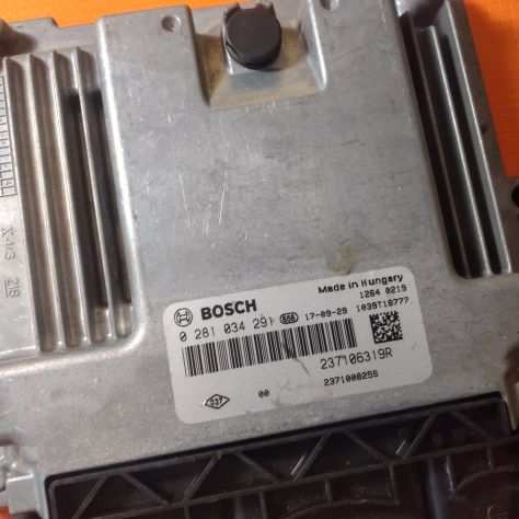 CENTRALINA ECU MOTORE RENAULT CAPTUR J5 1.5 - 0281034291