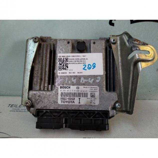 CENTRALINA ECU TOYOTA Yaris Serie COD. 89661-0D460  0281012518 diesel 1 (0811)