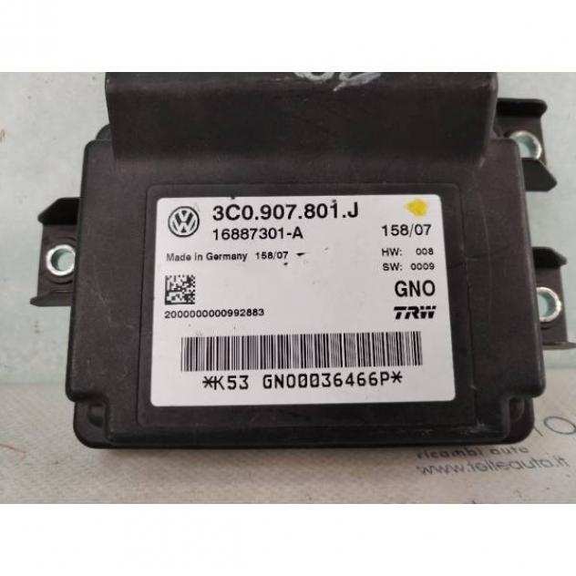 CENTRALINA FRENO STAZIONAMENTO VOLKSWAGEN Passat Variant 4Acircdeg Serie 3C0907801J benzina 1 (0510)