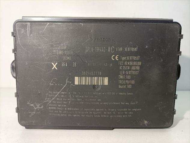 CENTRALINA KEYLESS LAND ROVER Range Rover Evoque 1deg Serie DPLA-19H440-AC 224DT diesel 2179 (11)