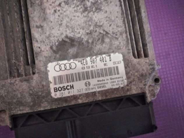 CENTRALINA MOTORE AUDI A8 (4E2, 4E8) 2002-2010 3.0TDI 4E0907401B 0281011327