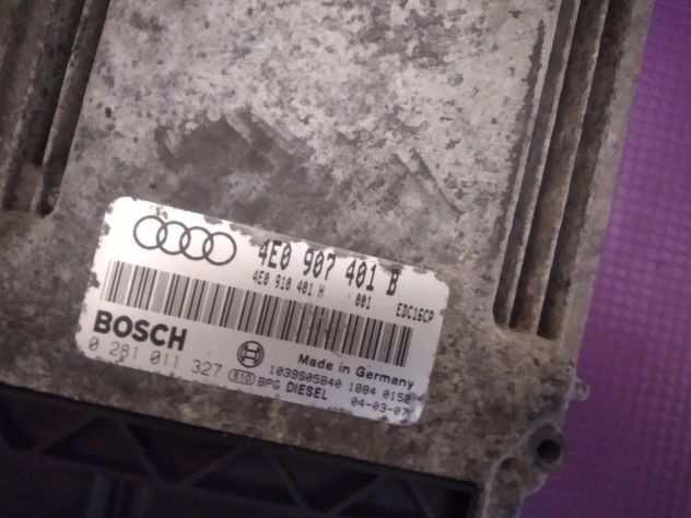 CENTRALINA MOTORE AUDI A8 (4E2, 4E8) 2002-2010 3.0TDI 4E0907401B 0281011327