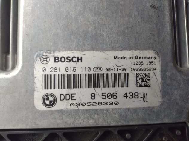 centralina motore bosch 0281016110 per bmw 320d anno 2009 BOSCH EDC17CP02-3.13