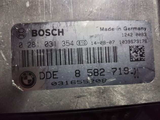 Centralina motore Bosch BMW F11 520D, 0281031354, 0 281 031 354, DDE8582719, DDE