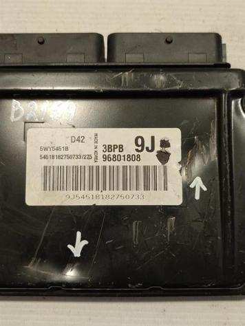 CENTRALINA MOTORE CHEVROLET Matiz 3deg Serie 96801808 5WY5451B B10S1 benzina 995 (0507)