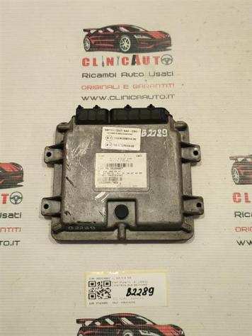 CENTRALINA MOTORE FIAT Punto Berlina 3P 3deg Serie 55204807 188A4000 benzina 1242 (03)