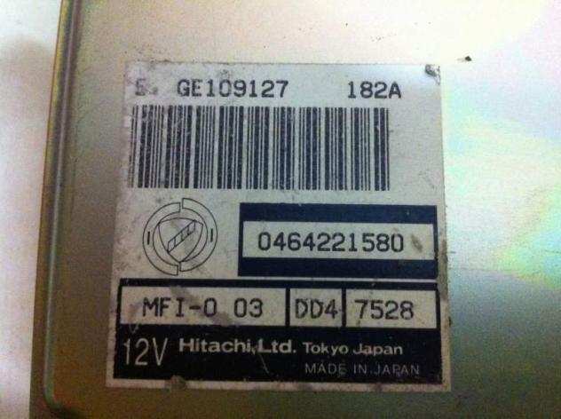 Centralina Motore Hitachi 0464221580 FIAT BRAVO 1.8 16 V.