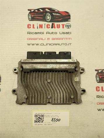 CENTRALINA MOTORE PEUGEOT 206 1deg Serie 9664637080 J34P-AAE DV4TD diesel 1398 (9803)