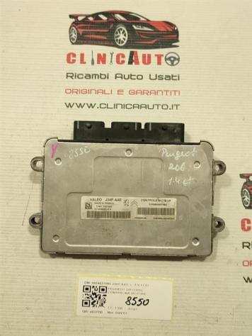 CENTRALINA MOTORE PEUGEOT 206 1deg Serie 9664637080 J34P-AAE DV4TD diesel 1398 (9803)