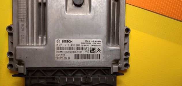 centralina motore PEUGEOT Citroen 1.6 HDI ECU 0281018463 9602218680