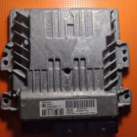 CENTRALINA MOTORE PEUGEOT S180075002 K, S180075002K, 9676761080, HW9666571380, S