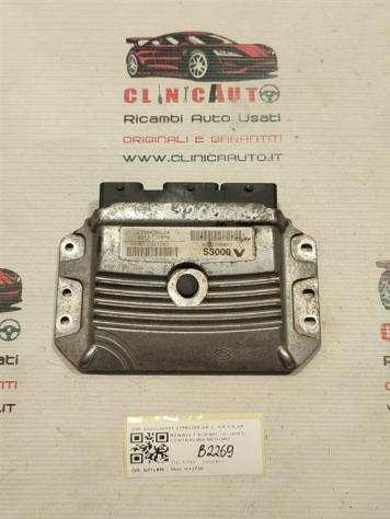 CENTRALINA MOTORE RENAULT Scenic Serie 8200298457 21584288-2A K4J730 benzina 1390 (0309)