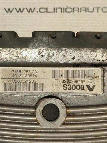 CENTRALINA MOTORE RENAULT Scenic Serie 8200298457 21584288-2A K4J730 benzina 1390 (0309)