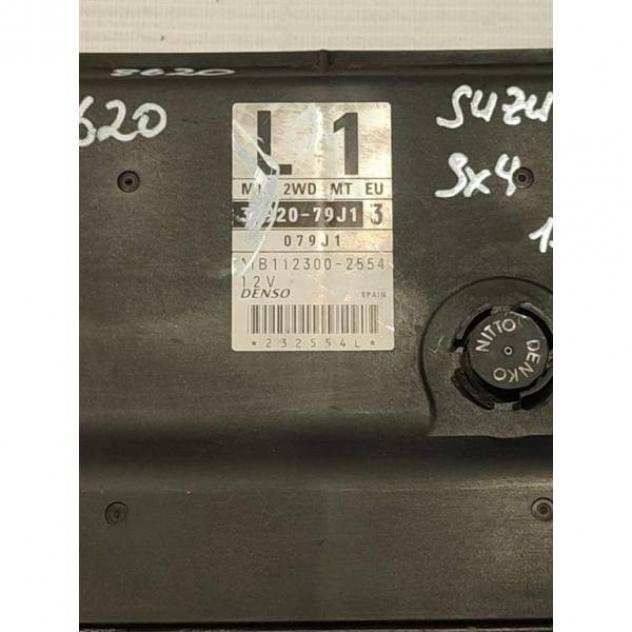 CENTRALINA MOTORE SUZUKI SX4 1Acircdeg Serie 33920-79J1 MB112300-2554 M16A benzina 1586 (06)