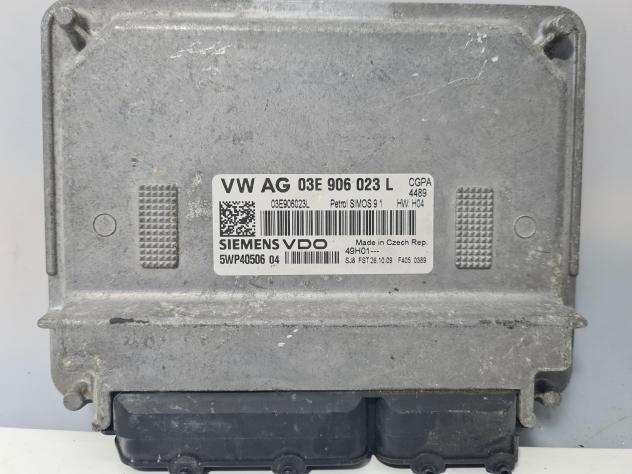 CENTRALINA MOTORE VOLKSWAGEN Polo 5deg Serie 03E906023L Benzina (0917)