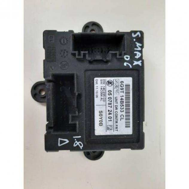 CENTRALINA PORTA SX GUIDA FORD S - Max Serie 6G9T14B533CL (0614)