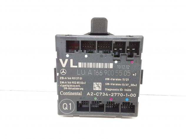 CENTRALINA PORTA SX GUIDA MERCEDES Classe B W246 2deg Serie A1669005505 (12)