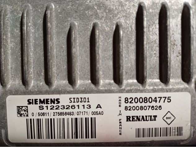 CENTRALINA RENAULT SCENIC 2 8200565863 8200592611 SIEMES SID 301 SI22326109A Ec