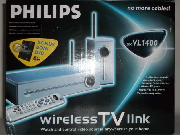 Centralina Wireless 4 ing.Video con telec. univ. programm. PHILIPS SBC-VL1400