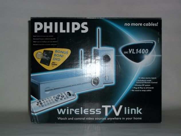 Centralina Wireless 4 ing.Video con telec. univ. programm. PHILIPS SBC-VL1400