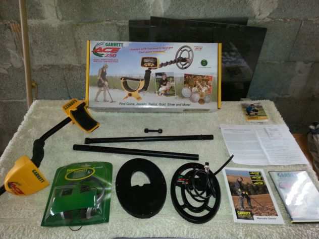 Cercametalli Metal detector GARRETT ACE 250 Nuovo