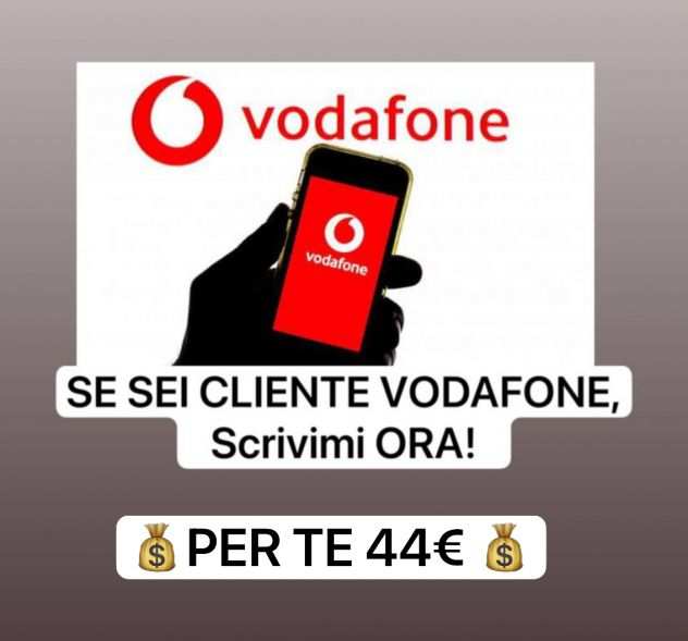 Cercasi Clienti Vodafone Mobile per fare Test