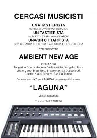 Cercasi musicisti per progetto Ambient  New Age