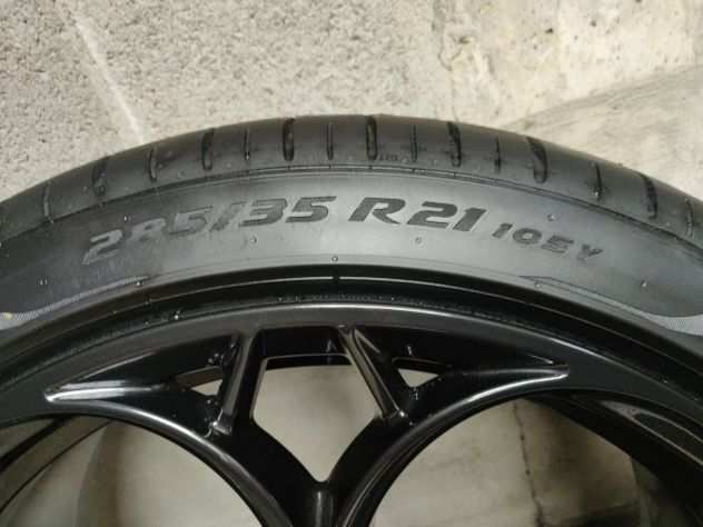 Cerchi in lega da 21 originali Alfa Stelvio quadrifoglio completo di gomme