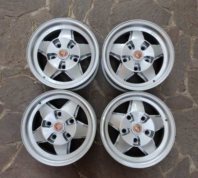 CERCHI IN LEGA PORSCHE ANNI 6070 BWA 6,5X14 ADATTABILI VW T2 T3 PORSCHE 944