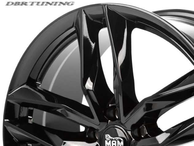 Cerchio in lega MAM RS3 Glossy Black 19