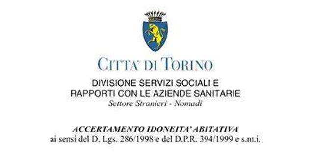 Certificato di idoneita Abitativa Alloggiativa Torino e Provincia