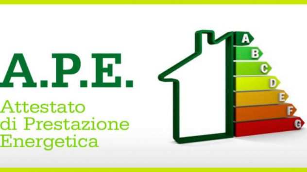 CERTIFICATO ENERGETICO APE ATTESTAZIONE PRESTAZIONE ENERGETICA