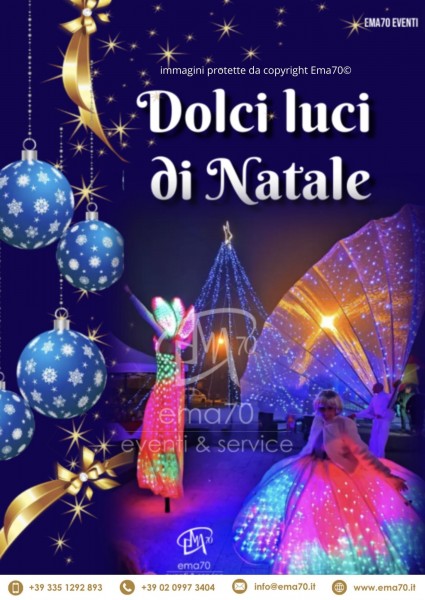 MAGICO MONDO DI BABBO NATALE - SFILATA E ANIMAZIONE SUI TRAMPOLI – ANIMARE E INCENTIVARE LO SHOPING NATALIZIO IN UN UNICO SPETTACOLO – EVENTI AZIENDALI - EVENTI PRIVATI -EVENTI PUBBLICI